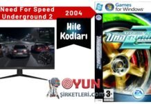 Need for Speed Underground 2 Hileleri – Oyun İçi Hile Kodları Need for Speed Underground 2 Hileleri