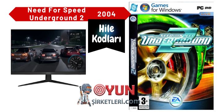 Need for Speed Underground 2 Hileleri