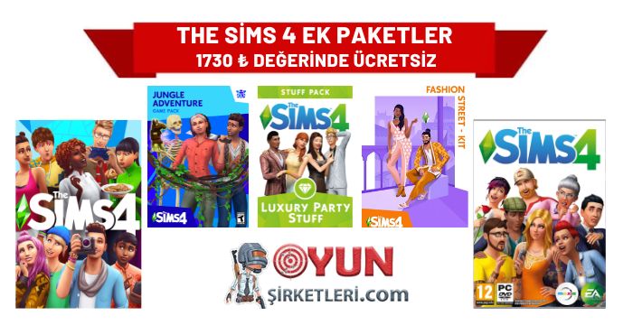 The Sims 4 Ek Paketleri Ücretsiz Oldu 1730₺ Karlı Çıkın